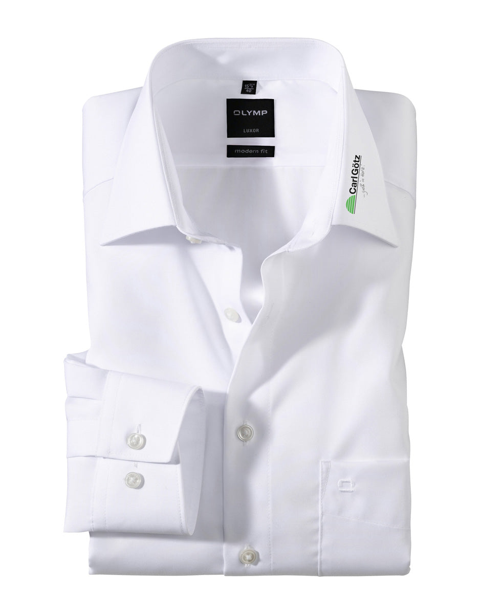 Hemd Herren Olymp Modern Fit - (Gr. 37-48) - Kragenstick