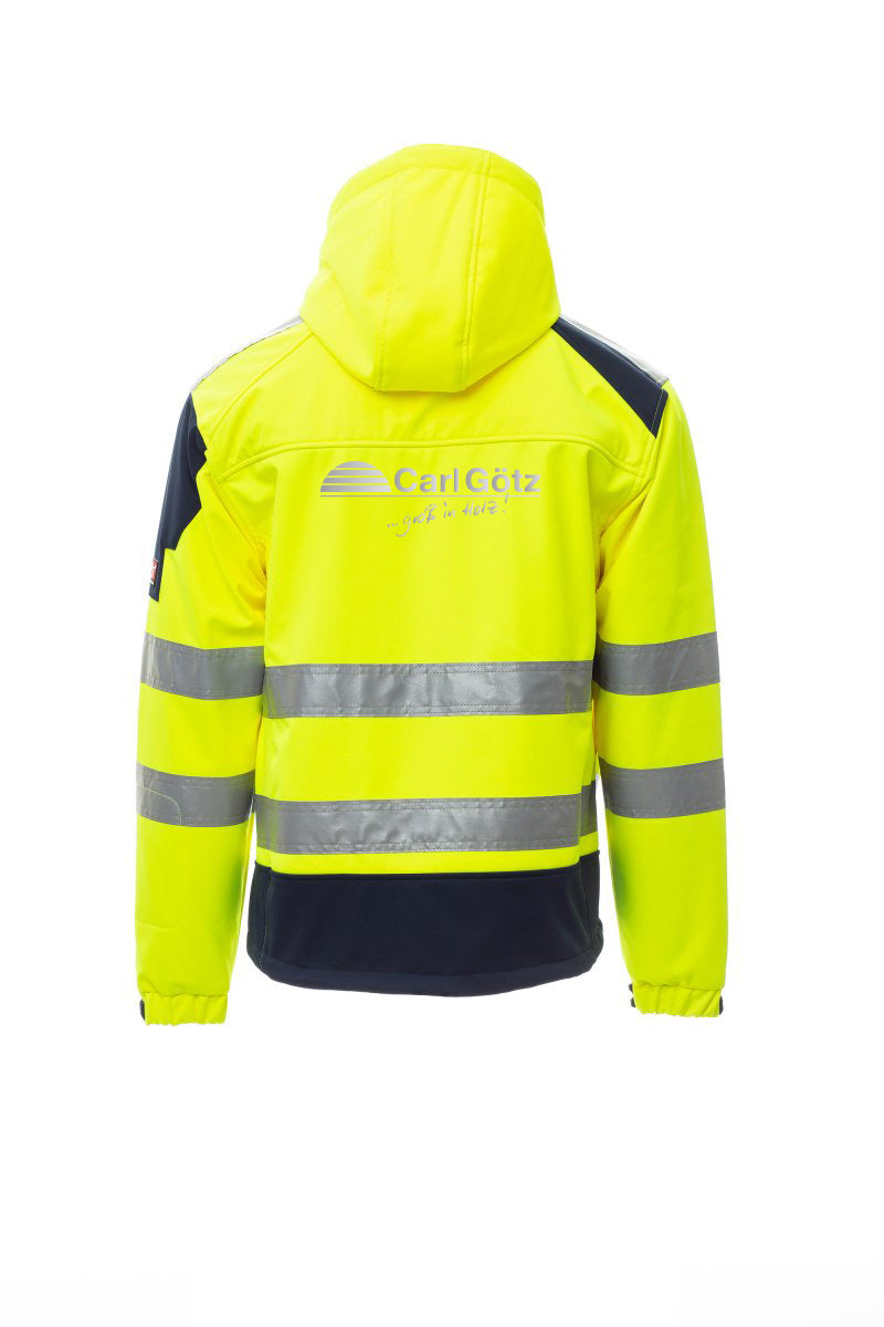 Softshelljacke - reflektierend - (Gr. S-5XL) Reflexdruck