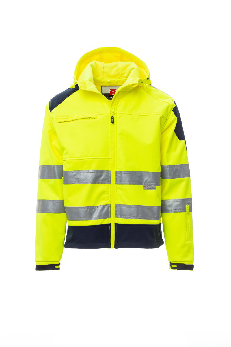 Softshelljacke - reflektierend - (Gr. S-5XL) Reflexdruck