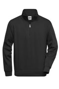 Pullover mit Half Zip - (Gr. XS-6XL) Reflexdruck